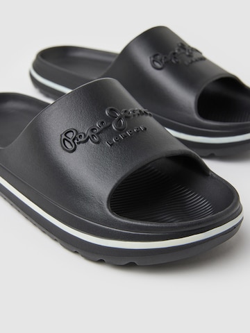 Pepe Jeans Pantofle – černá