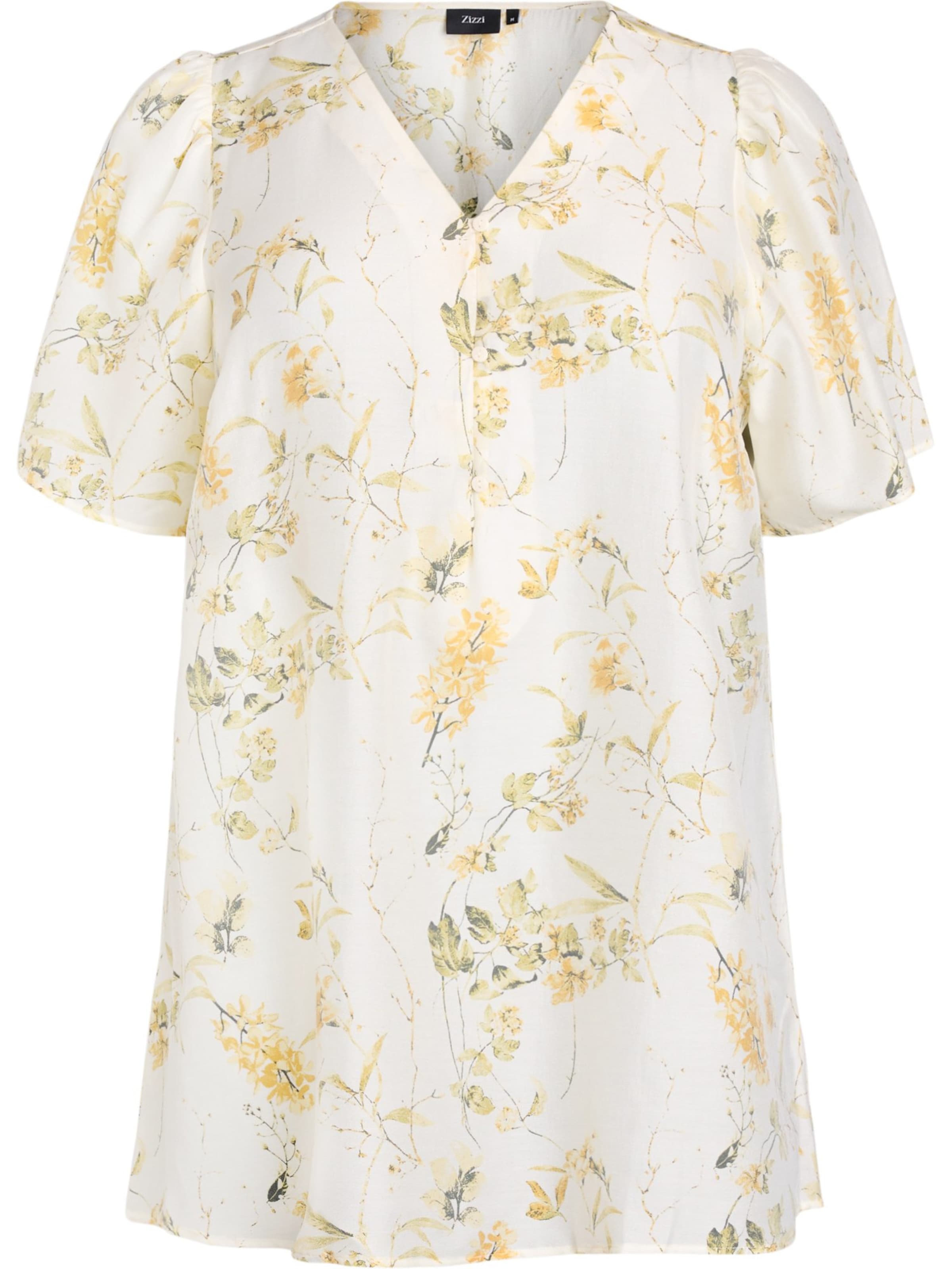 Zizzi Τουνίκ 'Evina' σε κίτρινο: μπροστά