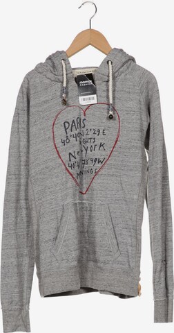 MAISON SCOTCH Sweatshirt & Zip-Up Hoodie in L in Grey: front