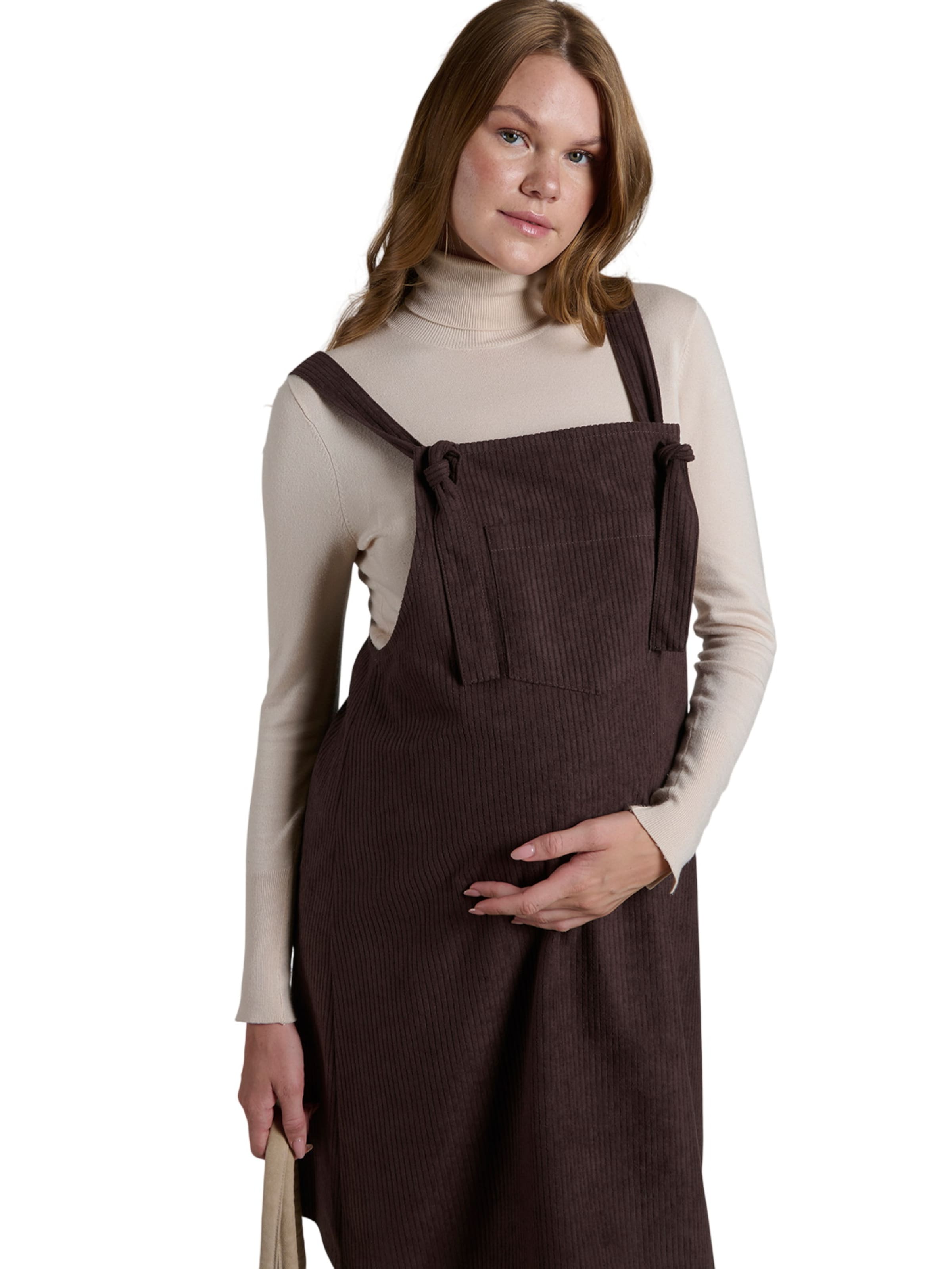 LYN MAMA Kleid in Braun