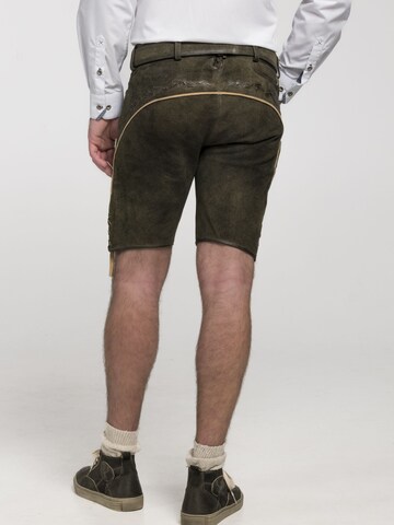 SPIETH & WENSKY Regular Pants 'Weikhard' in Brown