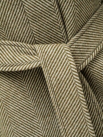 Salsa Jeans Between-Seasons Coat 'The Reimagined Wool Coat' in Green