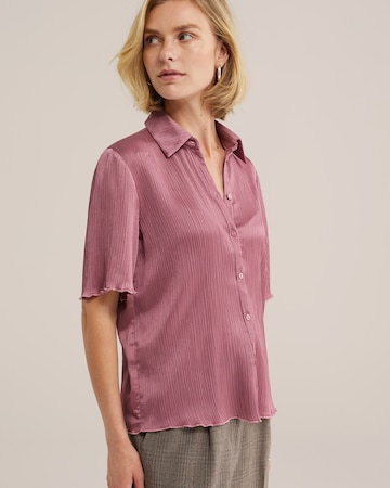 Camicia da donna di WE Fashion in rosa: frontale