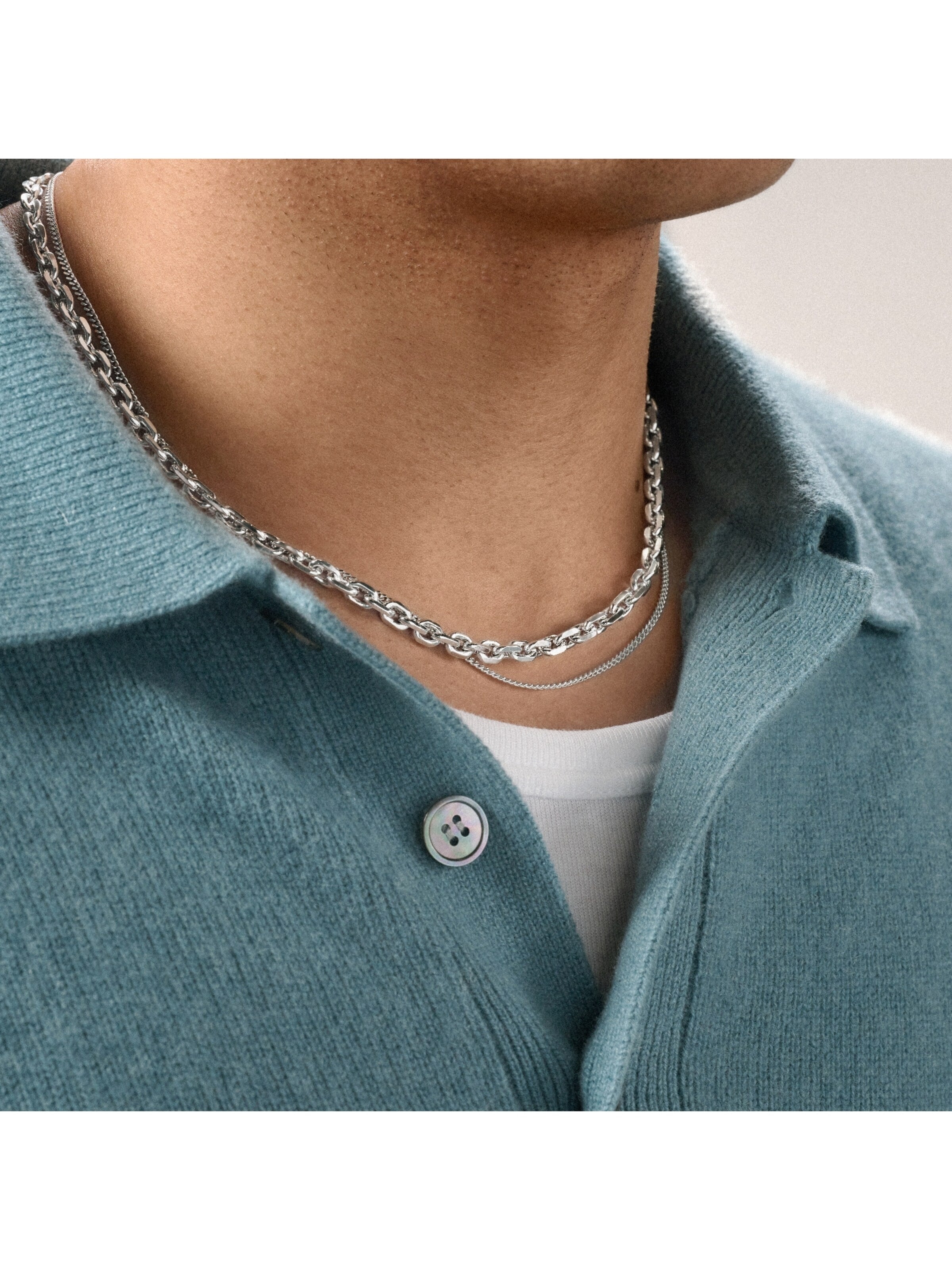 Seizmont Necklace 'Argentia' in Silver