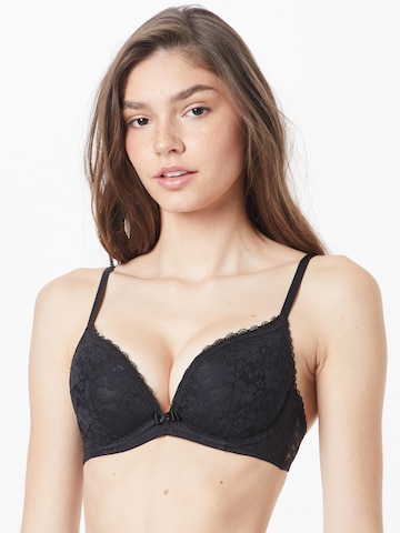 Push-up Sutien 'SONIA' de la Dorina pe negru: față