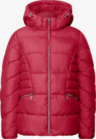 Giacca invernale di STREET ONE in rosso: frontale