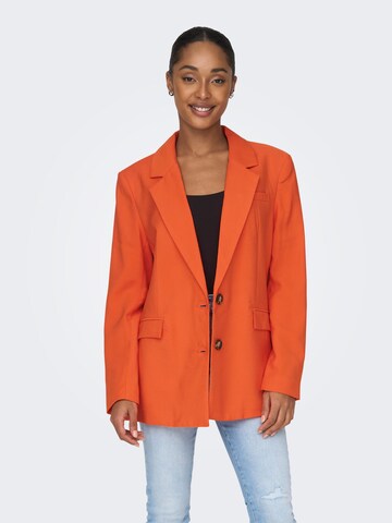 Blazer 'Aris' ONLY en orange : devant