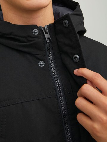 Jack & Jones Junior Between-Season Jacket 'Etiko' in Black