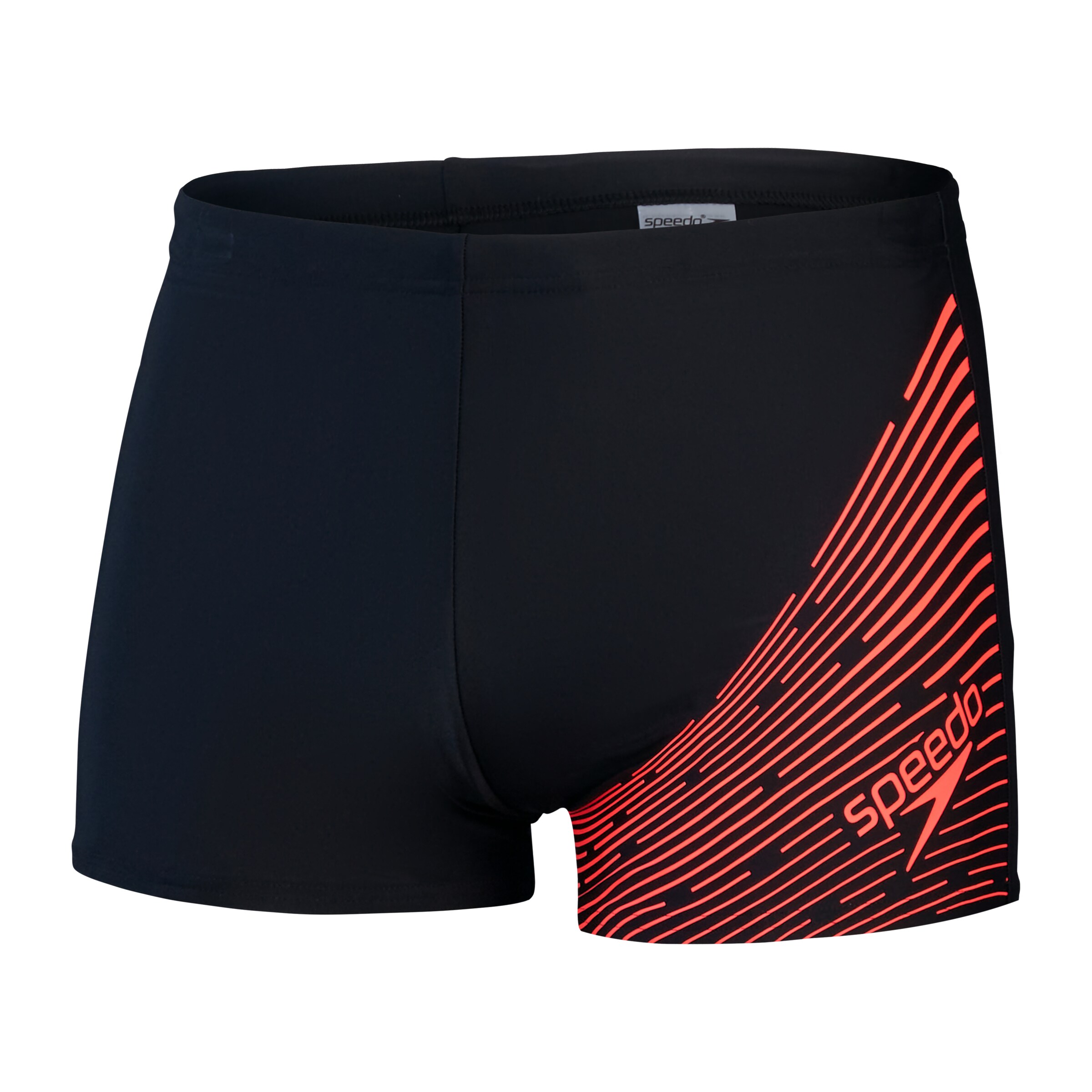 SPEEDO Sportbadehose in Schwarz: Vorderseite