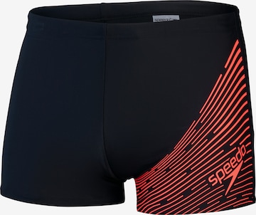 SPEEDO Sportbadehose in Schwarz: Vorderseite
