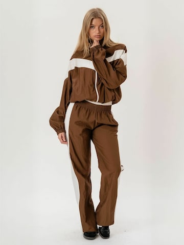 Regular Pantalon ' Paola ' ITS MAY en marron : devant