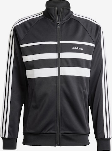 Giacca di felpa 'The First' di ADIDAS ORIGINALS in nero: frontale