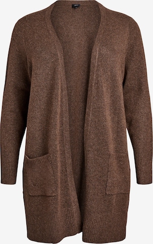 ZizziKardigan 'Casunny' - smeđa boja: prednji dio