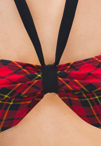 BECO the world of aquasports Bandeau Bikini in Rot