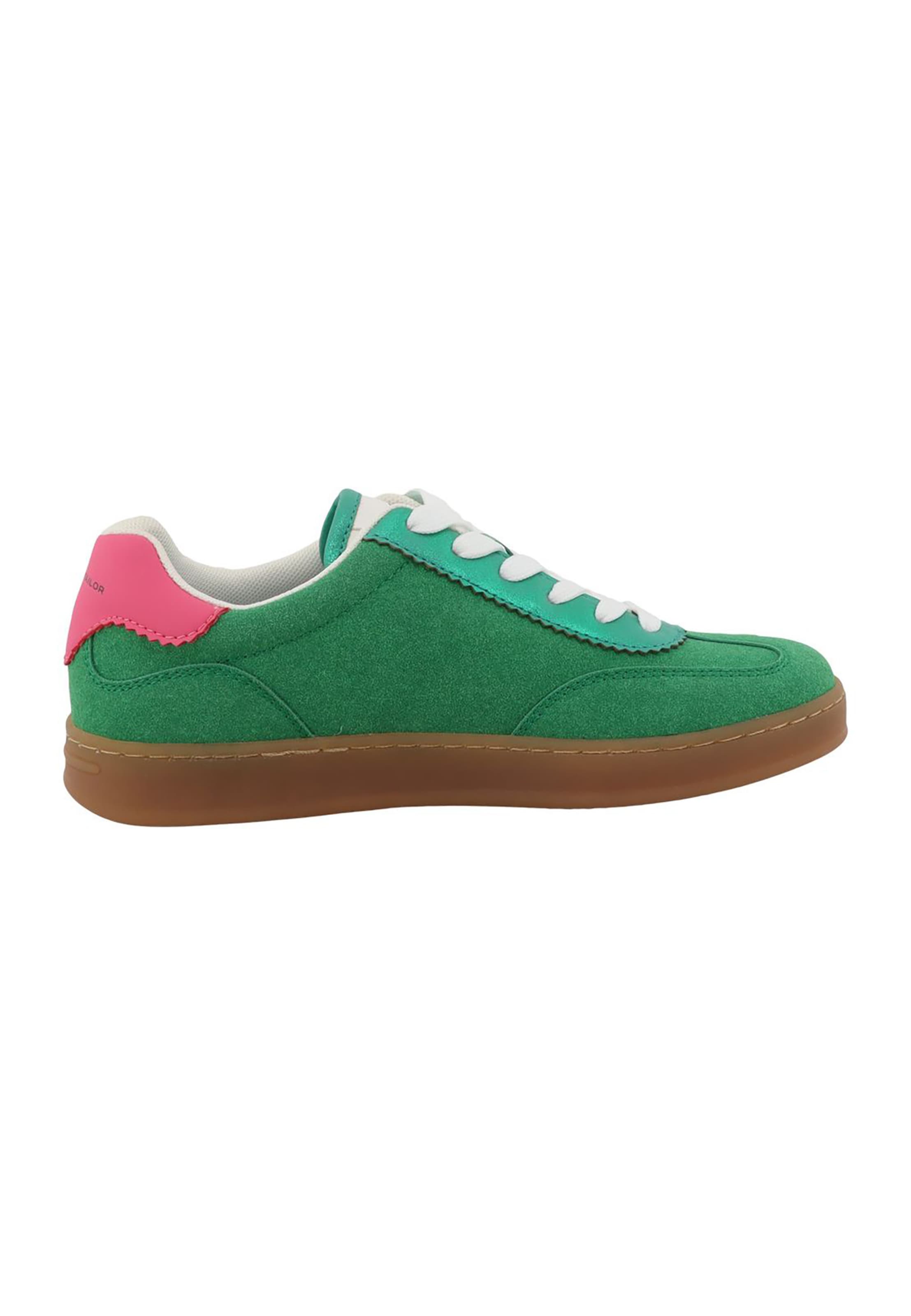 TOM TAILOR - Zapatillas deportivas bajas en verde