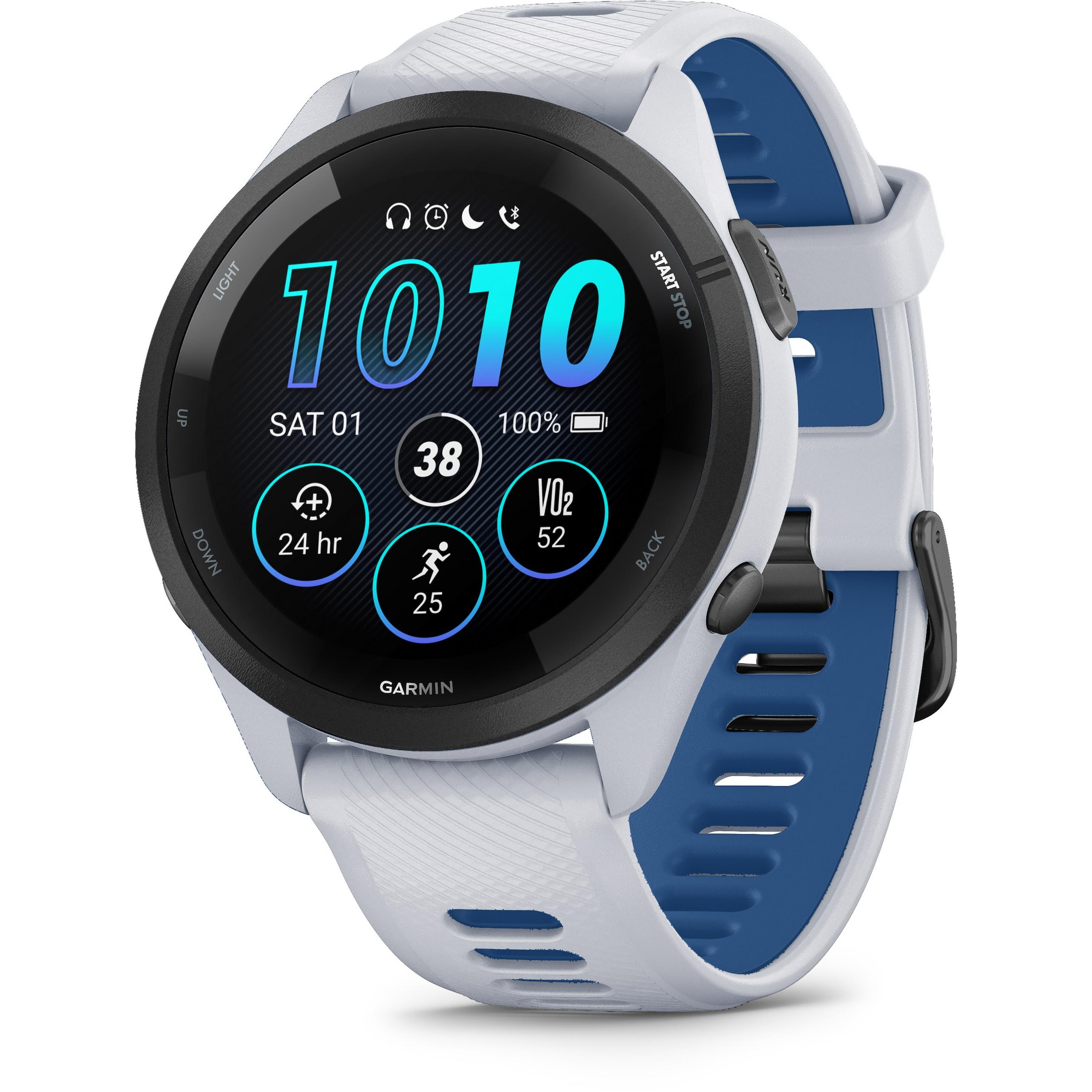 GARMIN Sports Watch in White: front