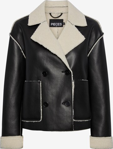 PIECES Between-season jacket 'FRANNY' in Black: front