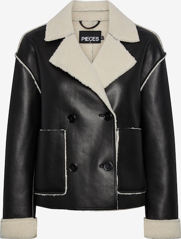 PIECES Between-Season Jacket 'FRANNY' in Black: front