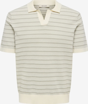 Only & Sons Pullover 'ONSTILO' in Beige: Vorderseite