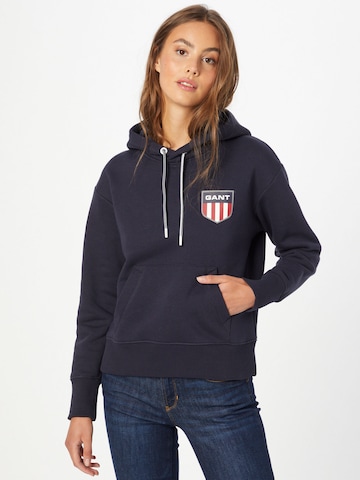 GANT Sweatshirt in Blauw: voorkant