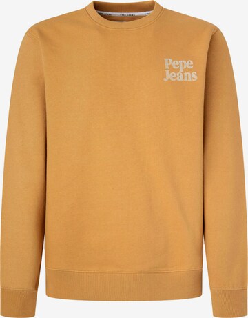 Pepe Jeans Sweatshirt 'MURVEL' in Yellow: front