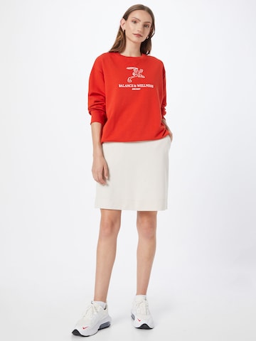 NA-KD Sweatshirt in Red