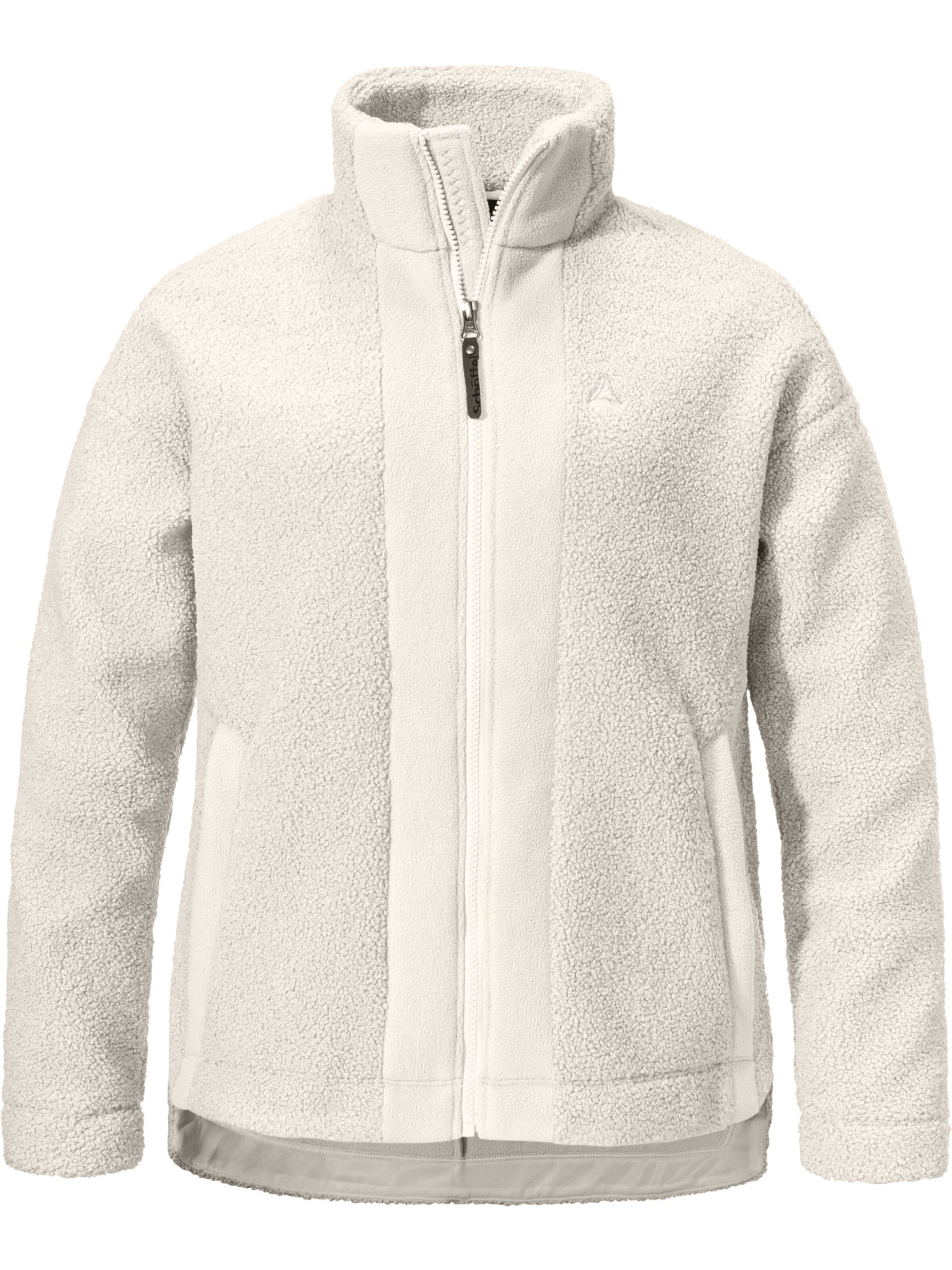 Schöffel Athletic Fleece Jacket 'Kalmor' in Beige: front