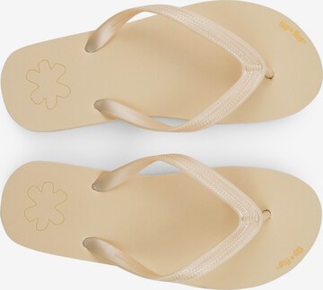 FLIP*FLOP T-Bar Sandals in Beige