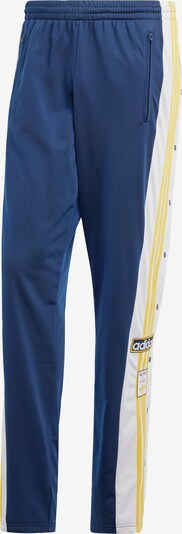 ADIDAS ORIGINALS Spodnie 'Adicolor Classics Adibreak' w kolorze ciemny niebieski / żółty / białym, Podgląd produktu