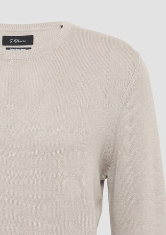 s.Oliver BLACK LABEL Pullover in Beige