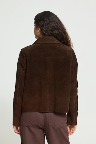 ICHI Übergangsjacke in Braun