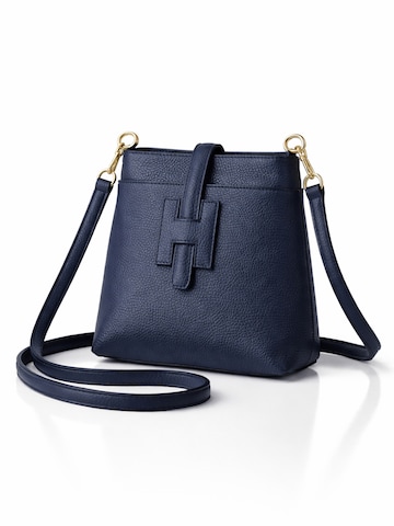 COLLEZIONE ALESSANDRO Crossbody Bag 'Holunder' in Blue: front