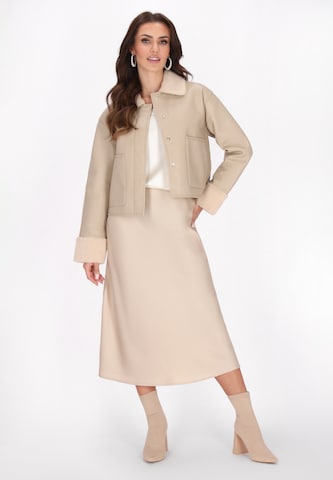 Veste mi-saison faina en beige