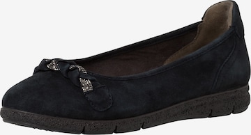 TAMARIS Ballet Flats in Blue: front