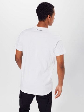 Iriedaily T-Shirt 'Bye Bye' in Weiß