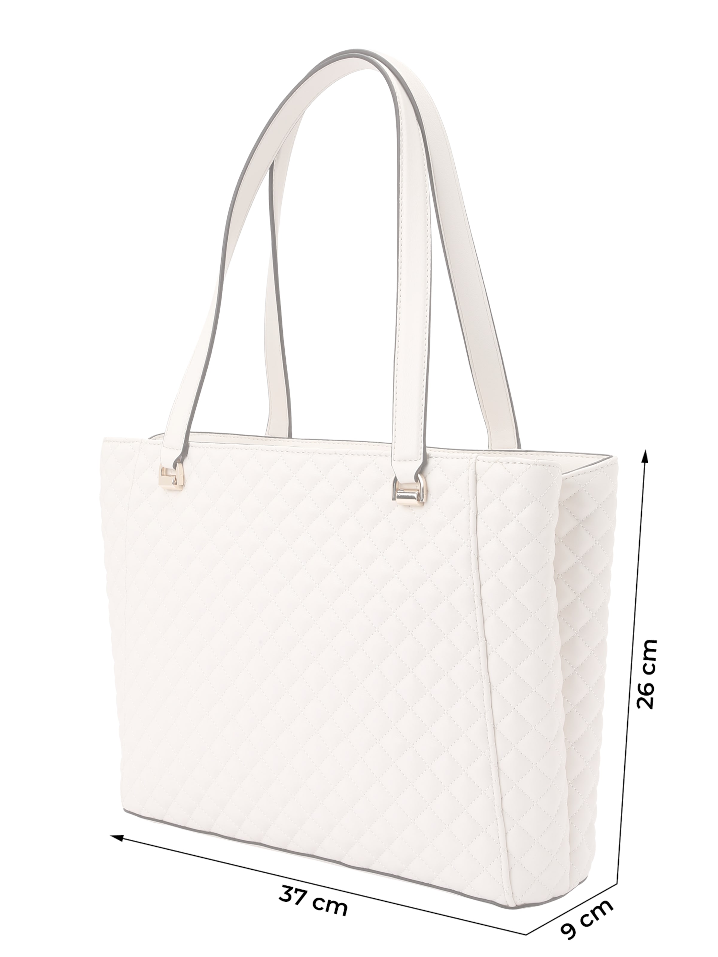 GUESS Шоппер 'EVERLEE NOEL TOTE' в Белый