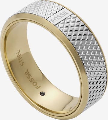 FOSSIL Ring in Gold: front