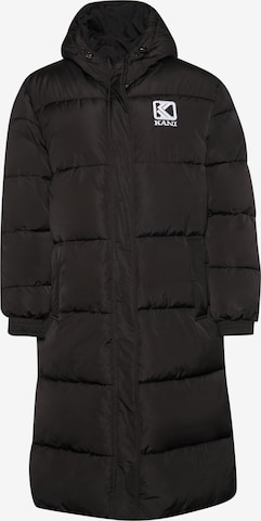 Manteau d’hiver Karl Kani en noir : devant