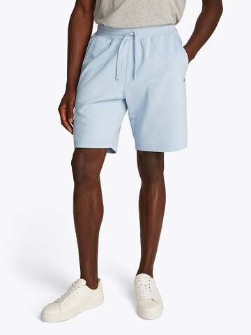 TOMMY HILFIGER Regular Trousers 'ESSENTIAL' in Blue: front