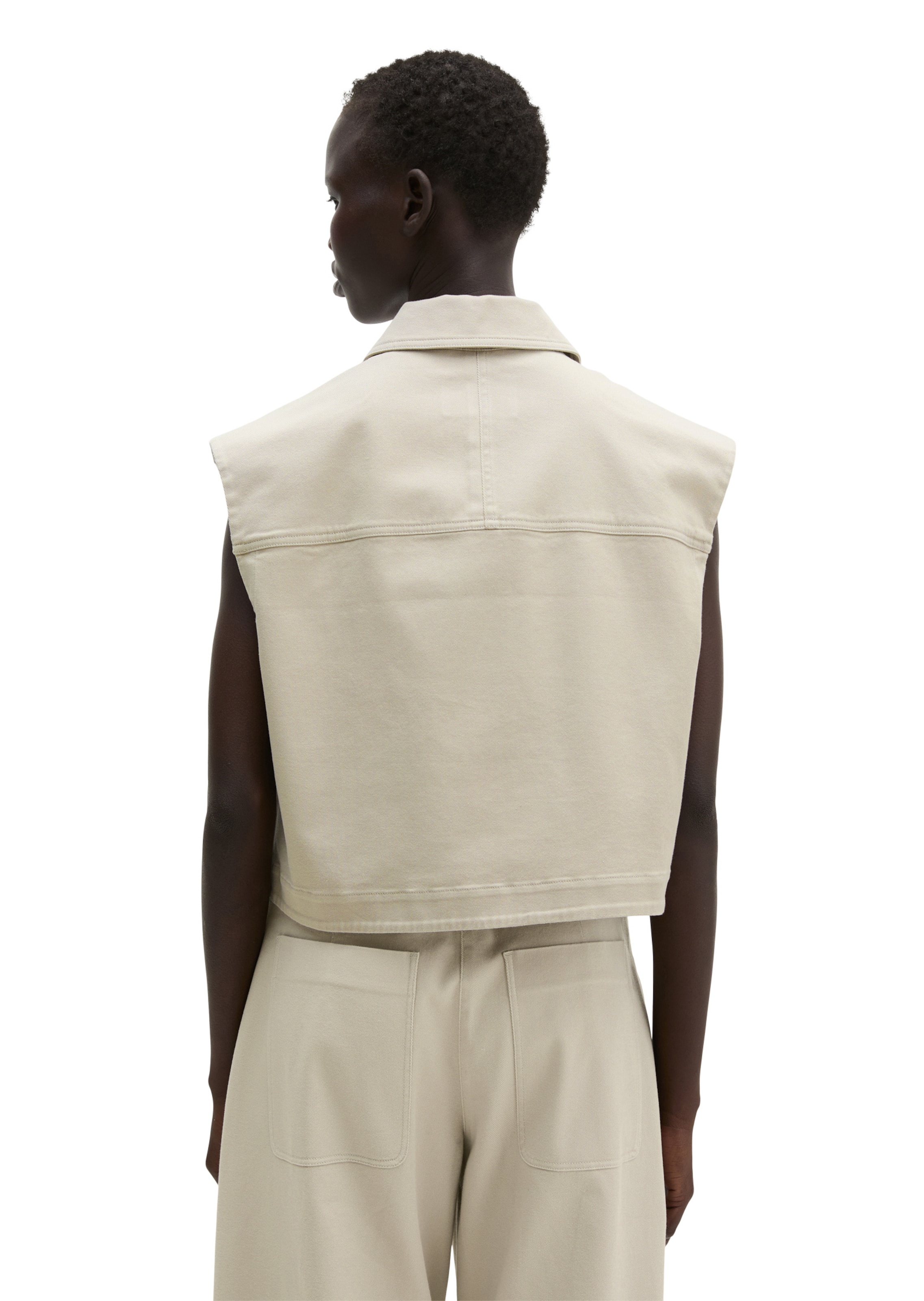 Marc O'Polo Vest in Beige