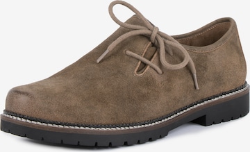 STOCKERPOINT Trachtenschuh 'Tailor' in Braun: Vorderseite