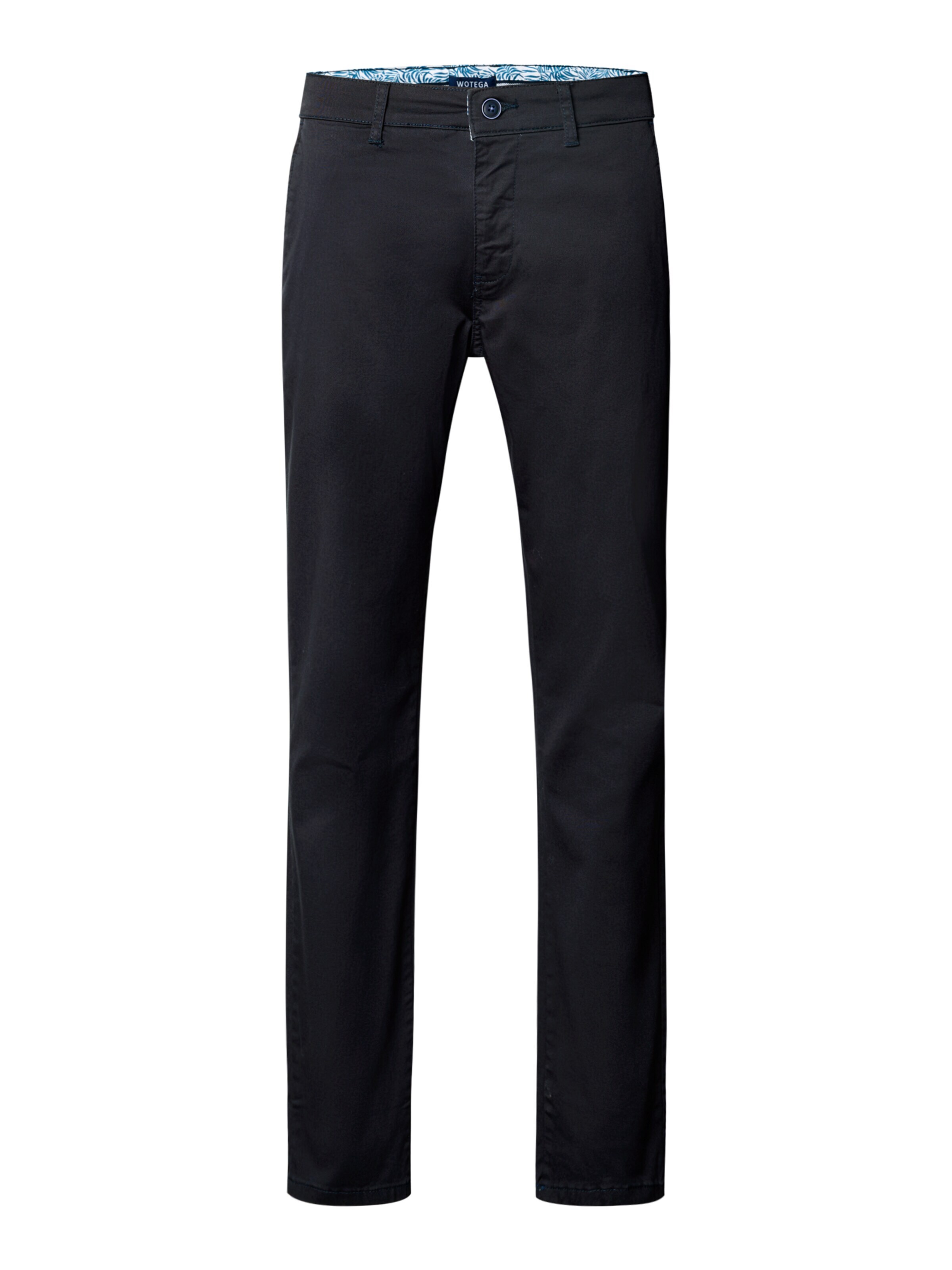 WOTEGA Chino Pants 'Glenn' in Blue: front