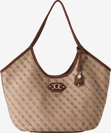 GUESS - Shopper 'Samantha' em bege: frente