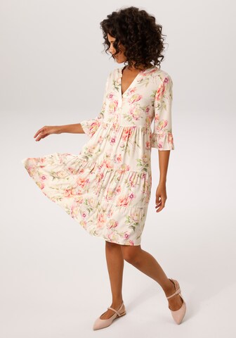 Aniston CASUAL Kleid in Beige