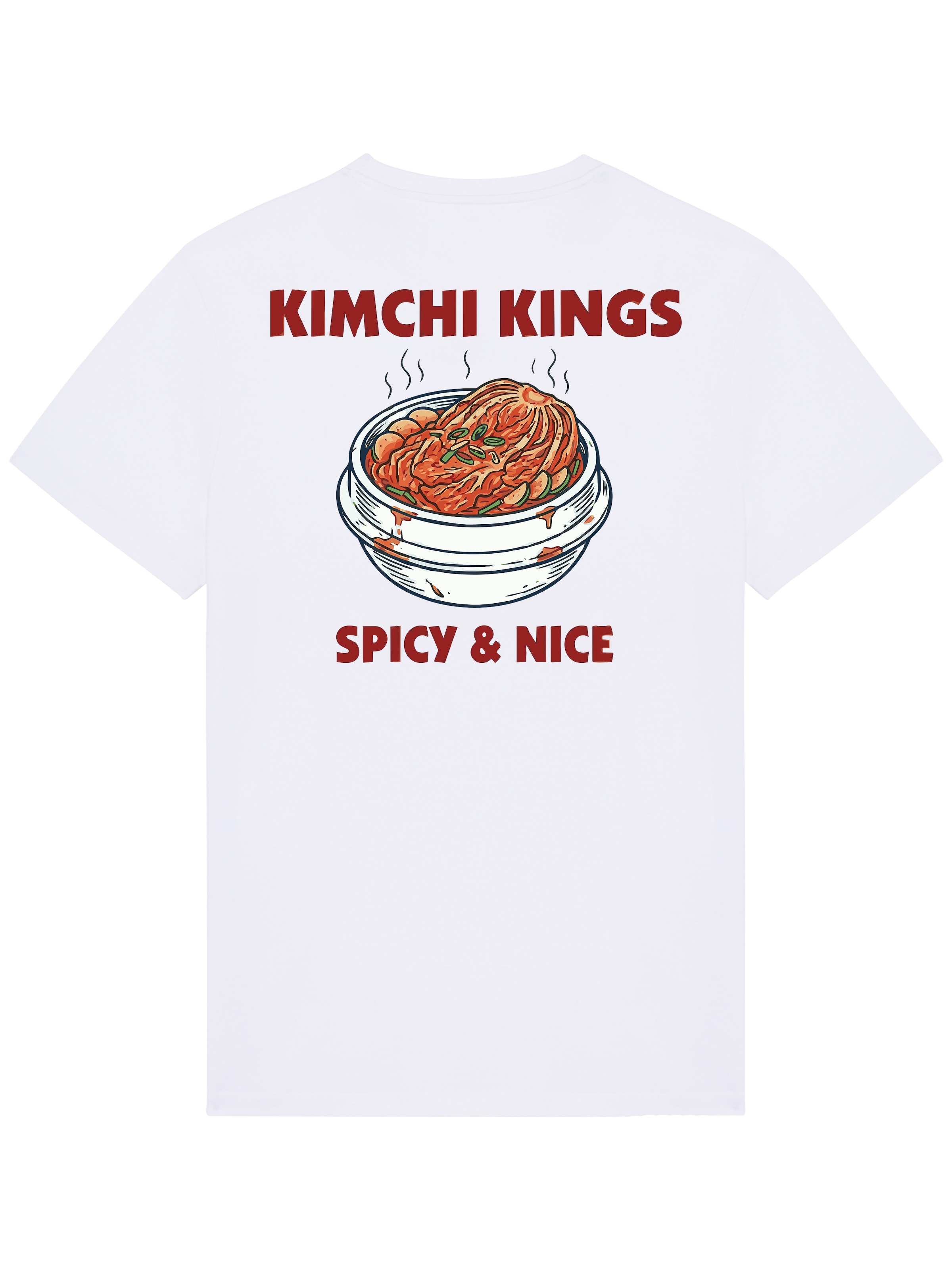 RoamLikeSummer Shirt 'Kimchi Kings' in White