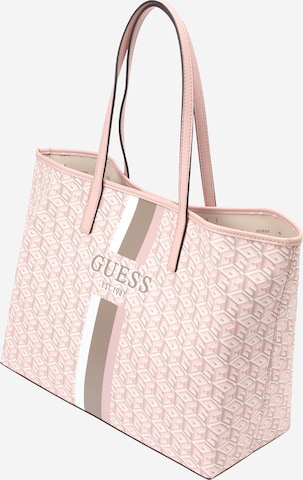 GUESS Shopper táska 'VIKKY' - rózsaszín: elől