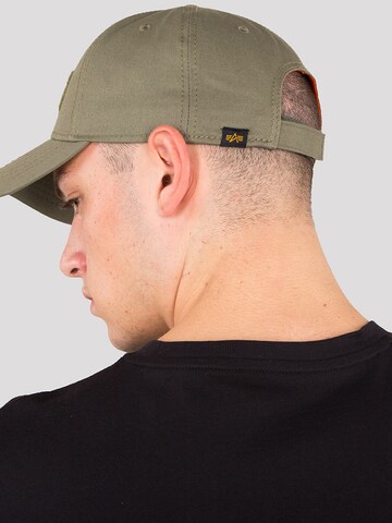 Casquette ALPHA INDUSTRIES en vert