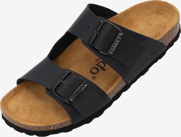 Mule Palado en noir : devant