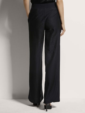 MADELEINE Wide Leg Hose in Schwarz