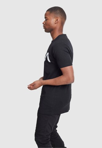 Mister Tee Shirt 'Nasa' in Black: front